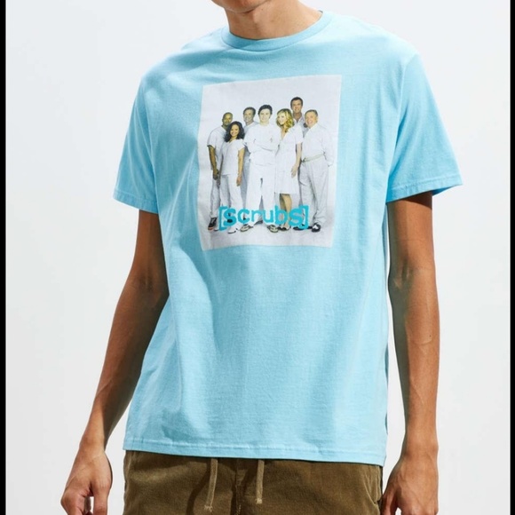 Scrubs cast short sleeve graphic tee shirt Lg.. Urban Outfitters - Picture 2 of 7
